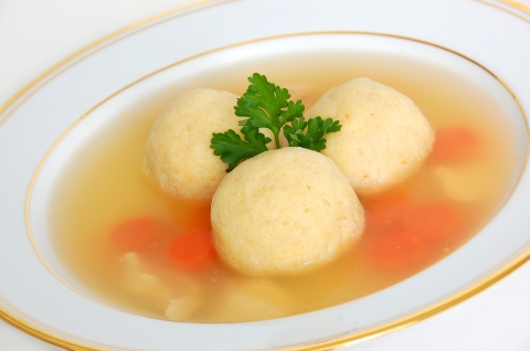 matzah-balls chicken soup jewish